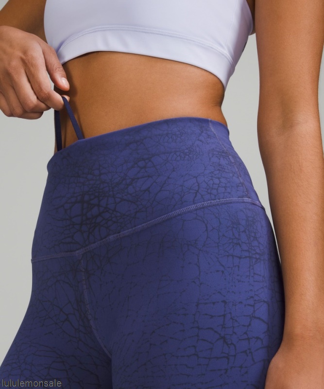 Lululemon Damen DELULU080 | Thread Dye Wunder Train High-rise Crop 23